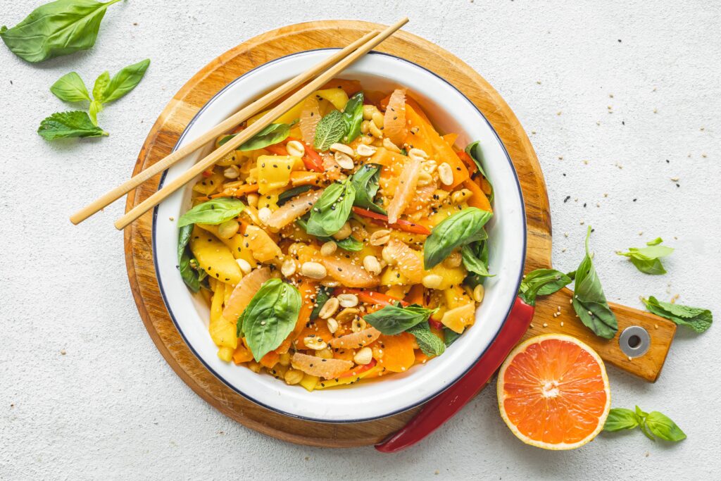 Florida Grapefruit Thai Salad