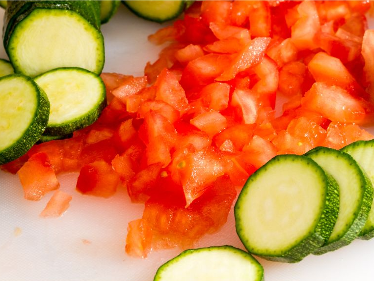 Orange Zucchini Pasta