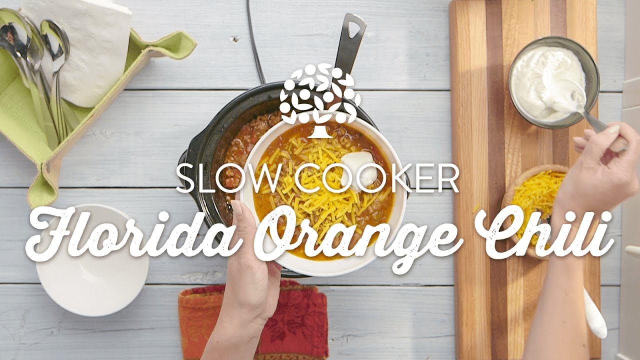 Slow Cooker Florida Oj Chili