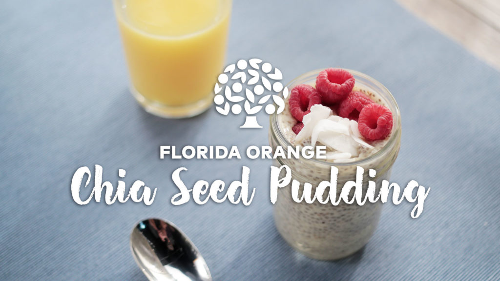 Orange Chia Seed Pudding