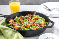 Tofu Stir Fry with Orange Hoisin Sauce