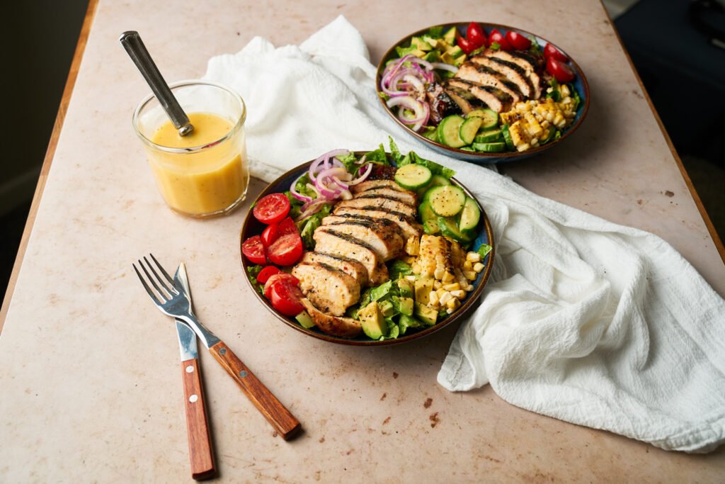 Dijon Honey Orange Chicken Salad