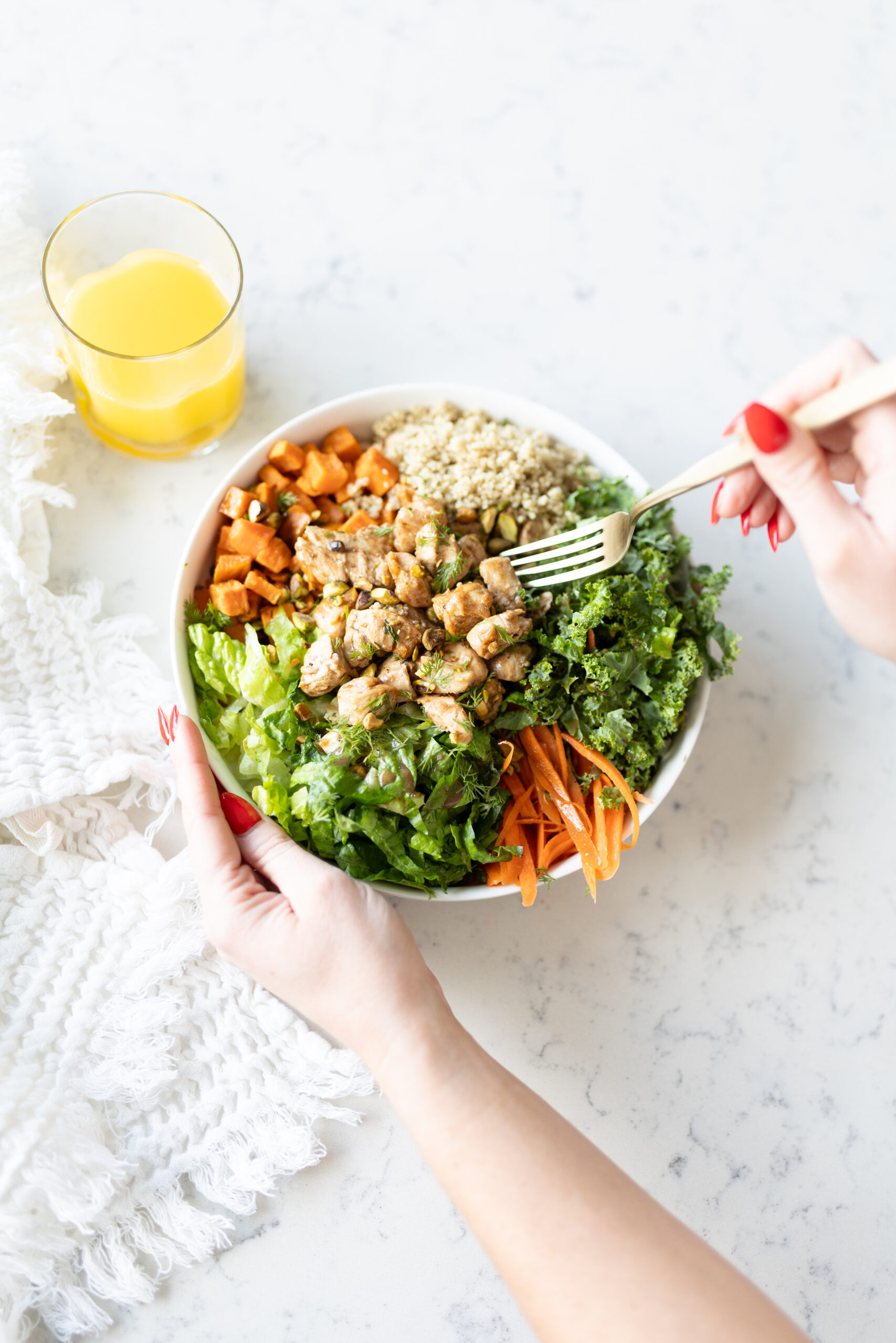 Richelle Brooke Florida Orange Juice Harvest Chicken Salad